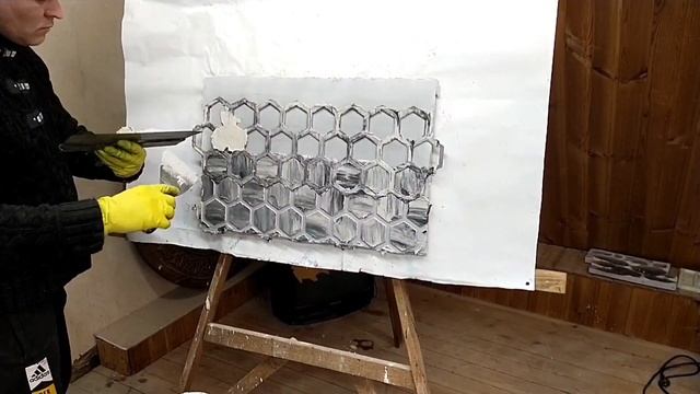 Имитация камня декоративная штукатурка .Декор за копейки . смотреть онлайн