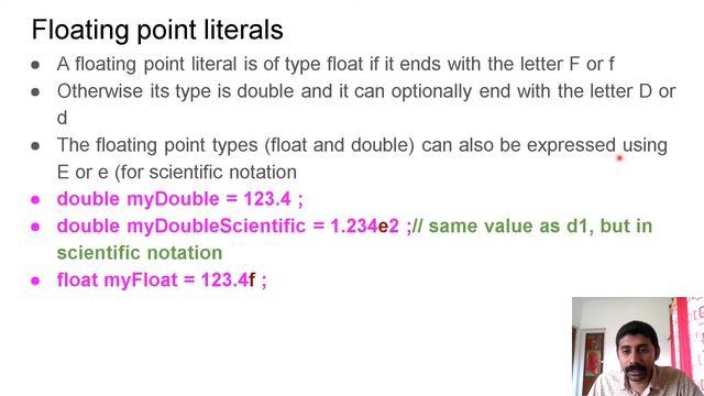 11. M2-Primitive Data types, Literals, Type conversion, Variables [CST281/CST205] смотреть онлайн