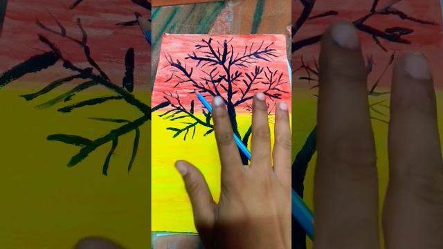 tree drawing,,,#drawing #viral #video #like #subscribe #support