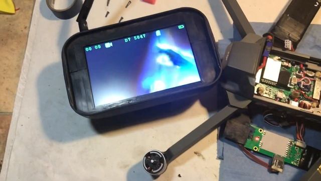 Доработка замена оптики камеры Hubsan h501s смотреть онлайн