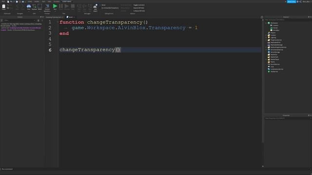 Functions - Roblox Scripting Tutorial