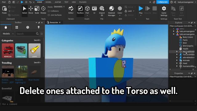 How to animate ragdolls in Roblox! смотреть онлайн