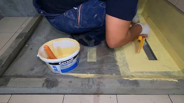 Гидроизоляция душевого поддона! смотреть онлайн