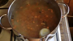 Кулинарный день. Видео три. Картофельный суп с куриной грудкой