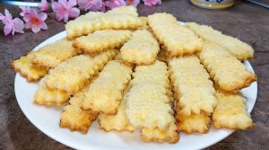 Любимое ворожное еченье? Необыкновенно вкусное печенье из творога с кокосовой стружкой