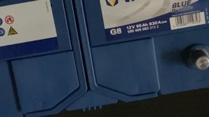VARTA Blue Dynamic G7 Autobatterie12V 95Ah 830A Unboxing Video