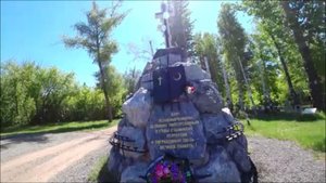 #04.Оренбург 18.05.2019 Ч.5/15 Автопробег НОД #ПомогиДетямДонбасса Зауральная роща Мемориал жертвам