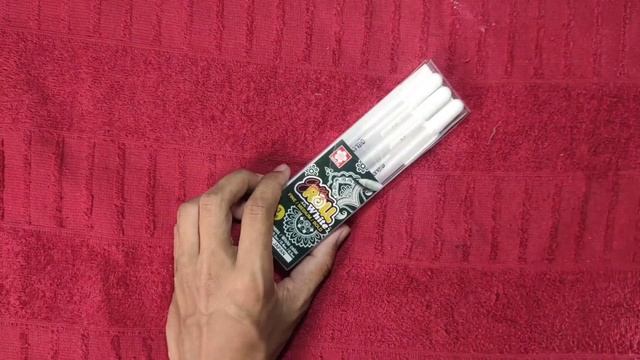 Unboxing New Material of Sketch | White Gel Pen