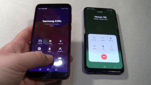 Incoming call & Outgoing call at the Same Time Samsung Galaxy A30s+HONOR 9S