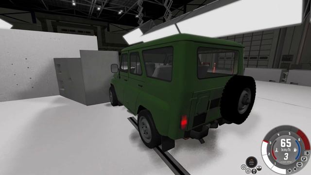 КРАШ-ТЕСТ отечественного автопрома на разной скорости! #33 (Краш-тесты в BeamNG)