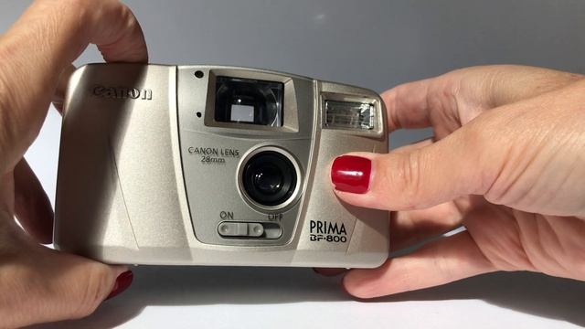 35mm film camera Canon Prima BF 800 смотреть онлайн