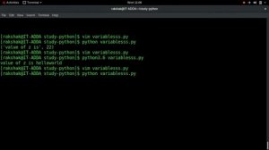 Variables in Python3.6 ( Hindi)