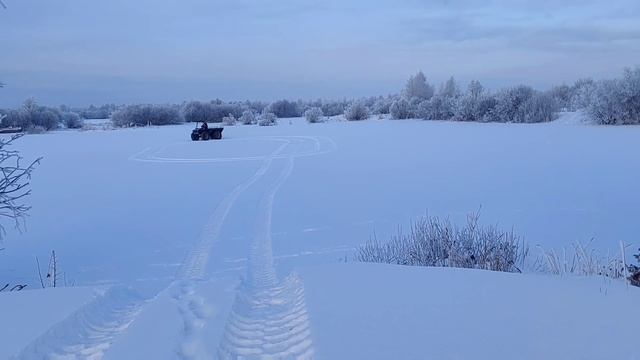 Зимняя обкатка вездехода "Зевс" смотреть онлайн