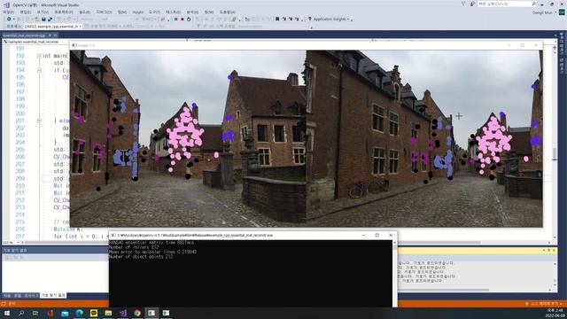 OpenCV Sample essential mat reconstr смотреть онлайн
