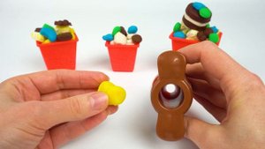 Делаем ПопКорн Плей До ? Учим цвета ? Play Doh DIY