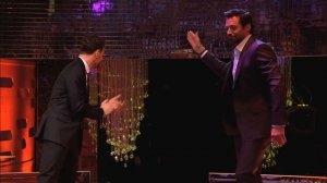 Michael Fassbender, Hugh Jackman & James McAvoy Dance to "Blurred Lines" - The Graham Norton Show