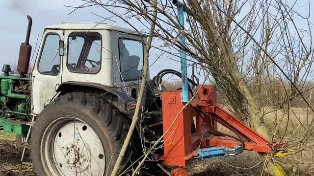 Мой самодельный корчеватель деревьев