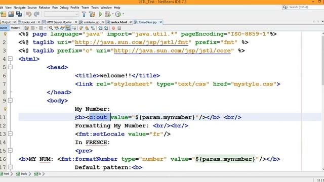 JSTL Formatting Session 5 смотреть онлайн