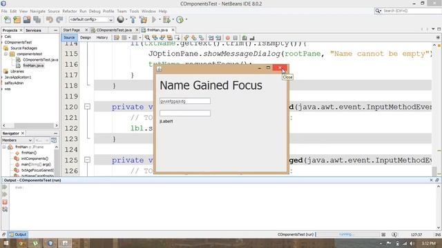 57 - Java Swing Events - Learn Java programming language in Pashto смотреть онлайн