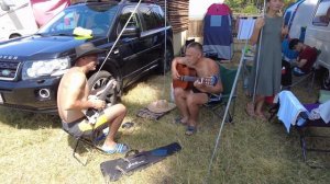 С караваном в Грузию. Кемпинг Black Sea. Батуми в июле 2023.