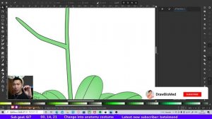 How to Draw Arabidopsis thaliana in Inkscape thale cress | Scientific Illustration