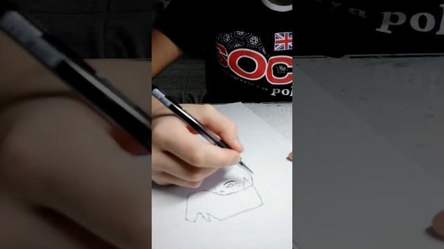 Как нарисовать Какаши за 5 минут.