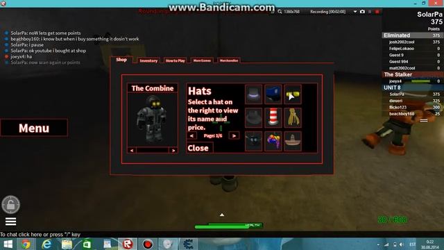 Roblox The Stalker Points hack смотреть онлайн