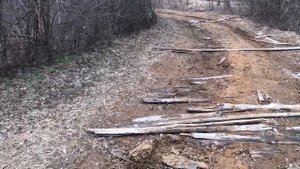 весна пришла, обзор вокруг бани. дорога из горбыля.