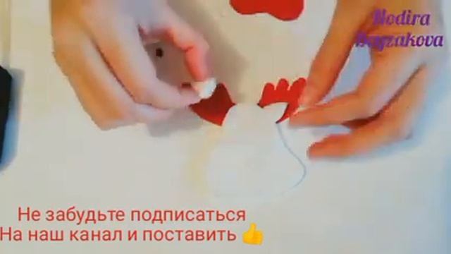 ОЛЕНЬ ИЗ ФЕТРА// НОВОГОДНИЕ ПОДЕЛКИ СВОИМИ РУКАМИ//CHRISTMAS CRAFT смотреть онлайн