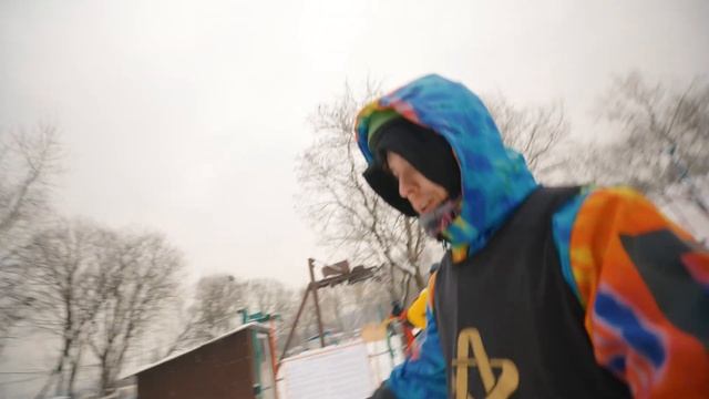 ФРИСТАЙЛ сноуборд с нуля на практике! Олли, слайд бокс, трамплин в школе AllPro. Практика НСНР.