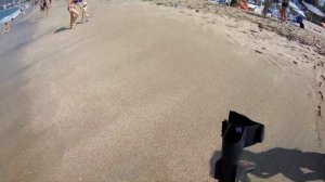 Пляжный коп в Турции на пляже Клеопатры. Проблемы с полицией.