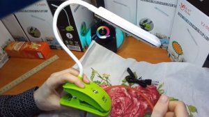 Обзор лампы на прищепке YaJia YJ-5868