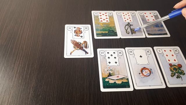 Расклад *ВЫБОР ПУТИ*. Ленорман