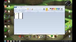 Как создать плащ для minecraft через Paint