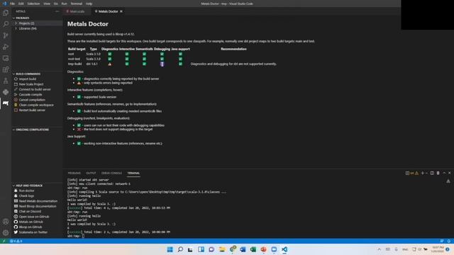 Setting up Scala for Data Science in VS Code and IntelliJ
