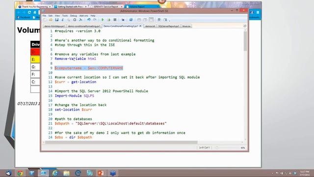 Creating HTML Reports with PowerShell