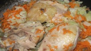 Плов в пароварке с курицей