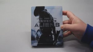 КОВБОИ ПРОТИВ ПРИШЕЛЬЦЕВ - COWBOYS & ALIENS - STEELBOOK - 2011 - Daniel Craig - Harrison Ford