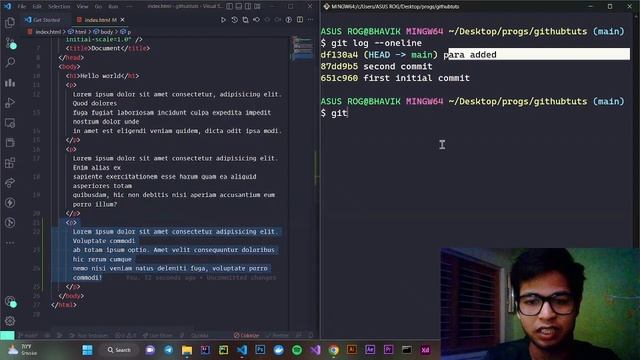 Git & GitHub Tutorial for Beginners #5 - Undoing Things | Git checkout | Git Diff | Git commands