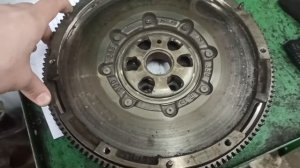 #volkswagen #tiguan поколение 2, люфт, стук, дисбаланс двухмассового маховика, замена на новый LUK