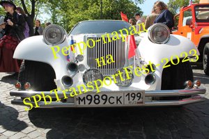 Ретро-парад автотранспорта на SPbTransportFest-2023.