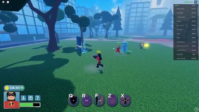 VIOLET PARR GAMEPLAY ? | ROBLOX: HEROES ONLINE WORLD смотреть онлайн