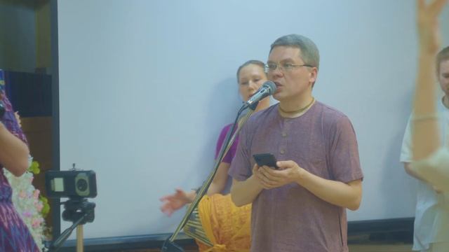 Ачарья дас, Гаура-арати, 2023, 7 марта, Гаура-пурнима, Ижевск