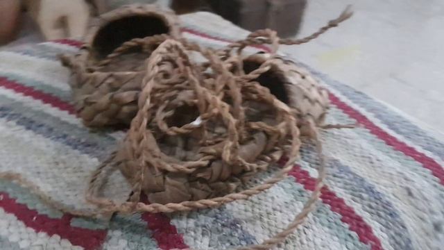 Уникальный экспонат Андроповского районного краеведческого музея - лапти