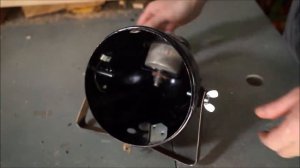 DIY Лампа из фары от мотоцикла