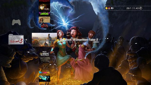 The Book of Unwritten Tales 2 - PS3 - XMB смотреть онлайн