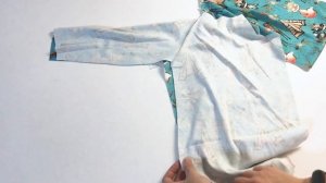 Как сшить боди с длинным рукавом для новорожденного своими руками