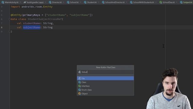 N-to-M Relationships - Android Room Database With Multiple Tables смотреть онлайн