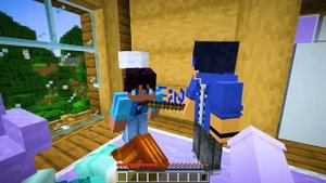 Minecraft but it's DRAMA SPIN THE BOTTLE!