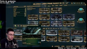 🌌Build Limbo Prime de CONTROL y PURO DAÑO para Camino de Acero❗❗ (Necesitas probarlo 😏) [2023]